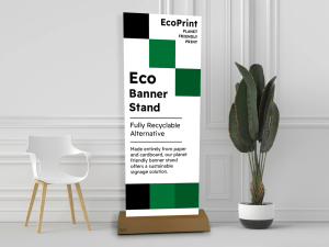 Recyclable Banner Stand